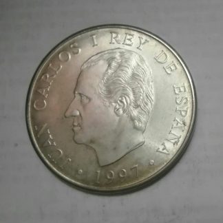 moneda plata juan carlos i 2000 pesetas sc-sancho panza (2)