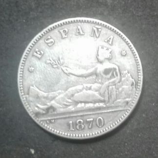 2 pesetas de plata