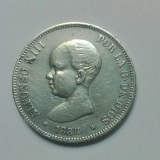 5 pesetas plata mbc (2)
